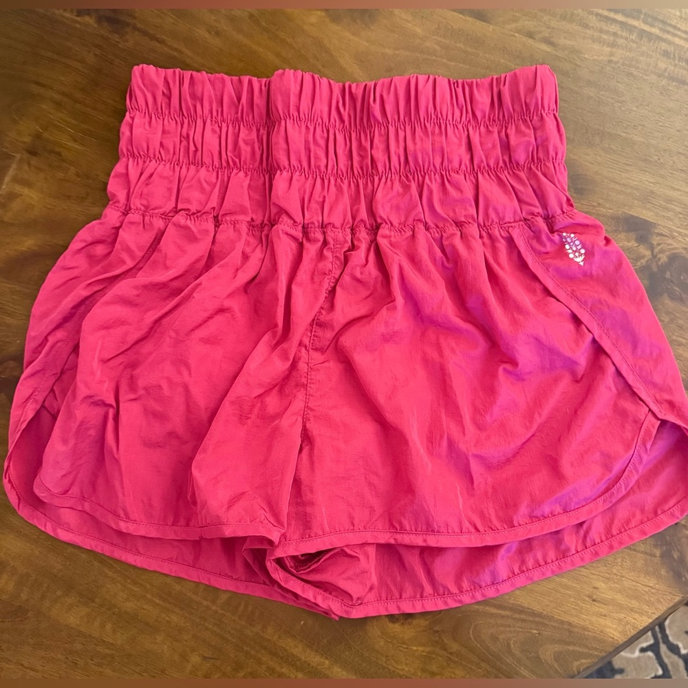 FP Movement by Free People High Waist Pink Shorts